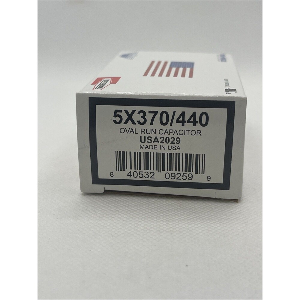 USA2029 5 uf/MFD 370-440 VAC volts Oval Run Capacitor USA 2029 50/60 Hz Lot-1